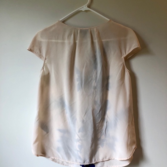 EUC silk Jcrew Blouse Sz 6 - Picture 3 of 3